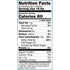 Nitric oxide supplement nutrition label 